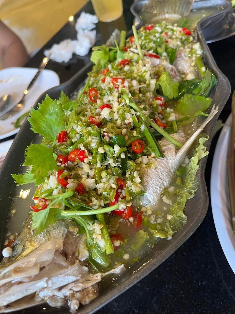 ปลานึ่งมะนาว
